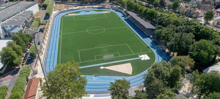 Piste athlétisme Saint Maur