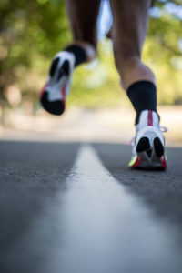 Chaussures de course à pied. 