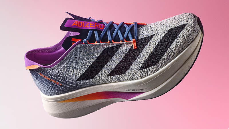 Chaussures de running Adidas Adizero Prime x Strung. 