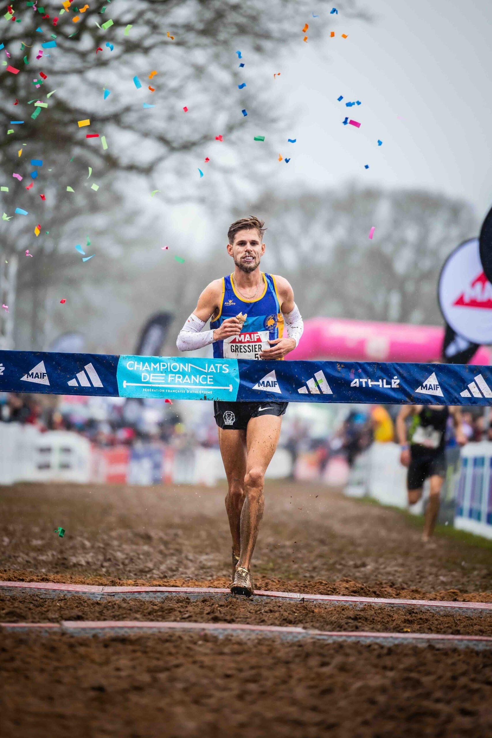 Jimmy Gressier championnats de France de cross Carhaix