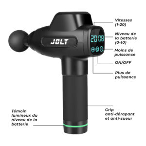 Pistolet de massage Jolt Bolt