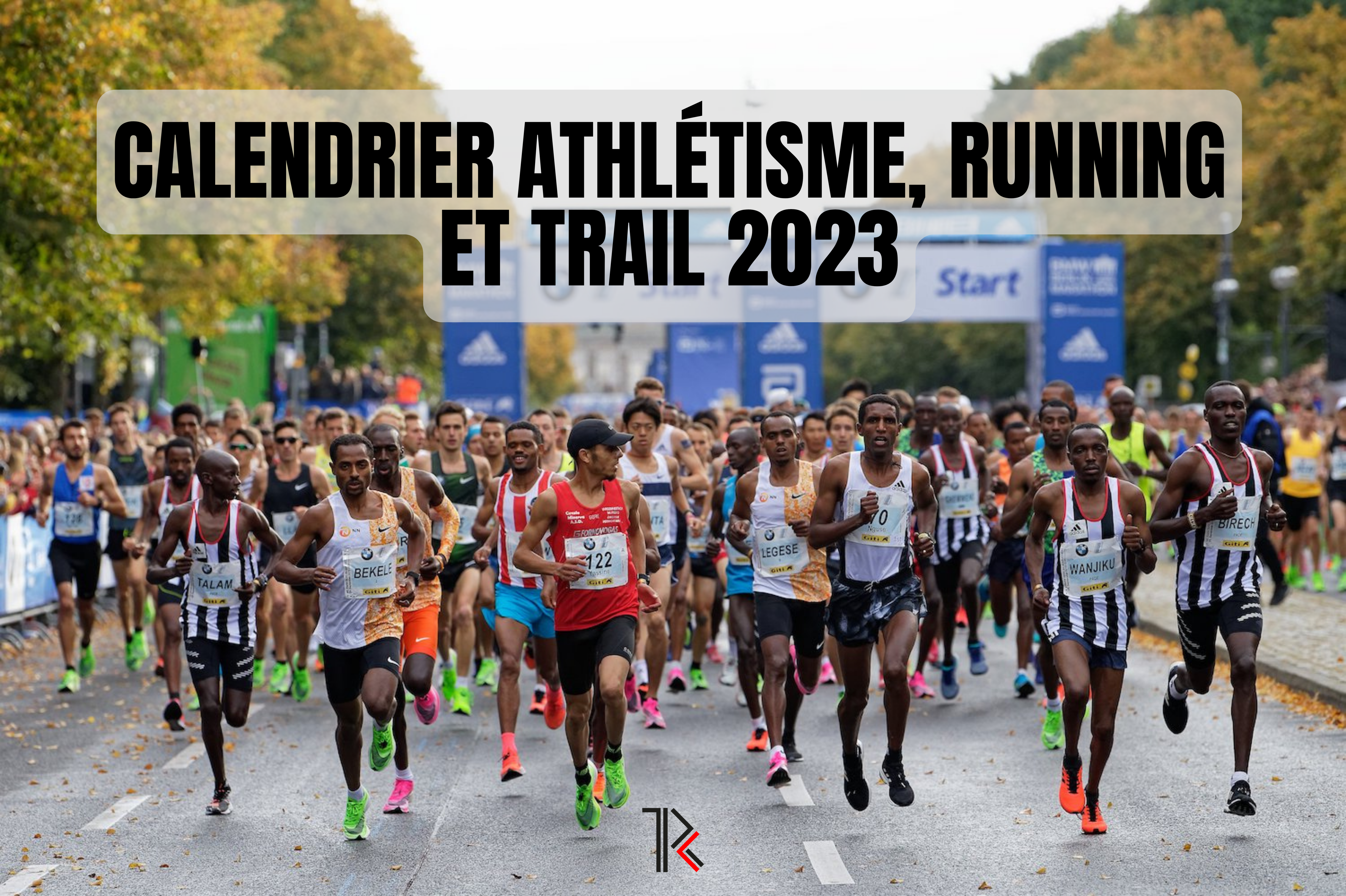 Calendrier athlétisme running et trail 2023