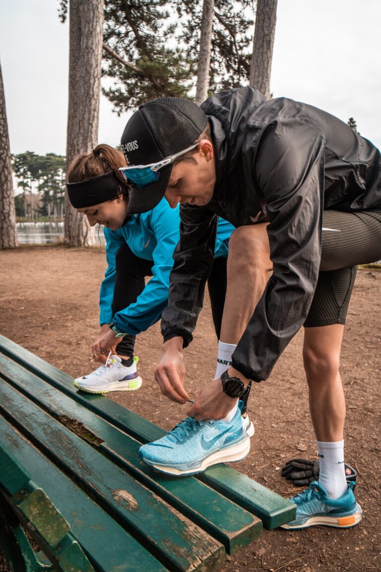 Coureurs avec la Nike Invincible 3