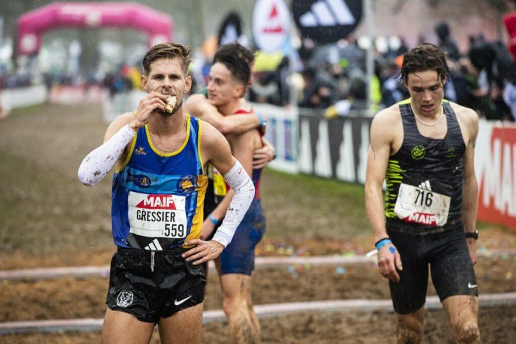 Podium cross long championnats de france de cross