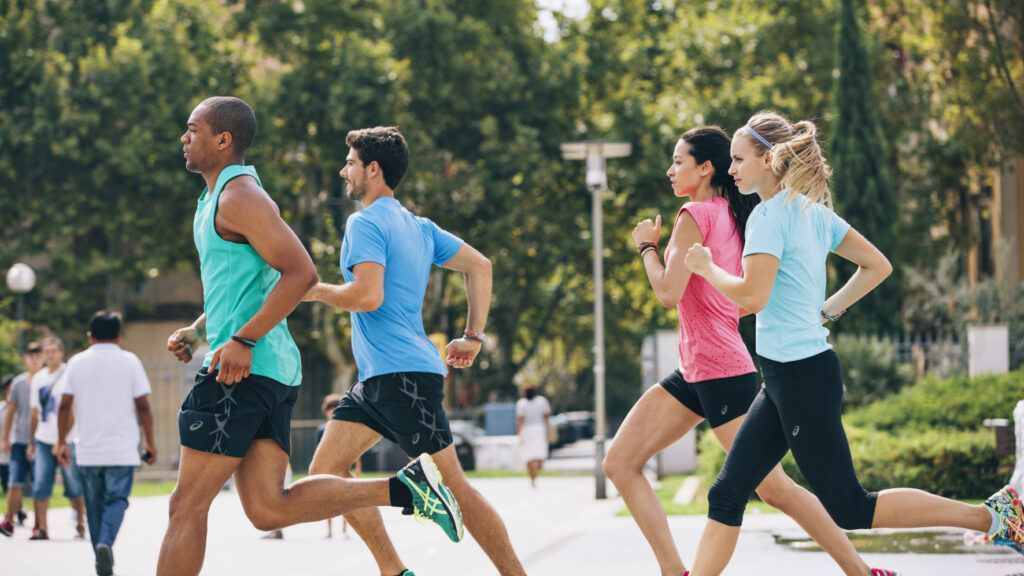 Running en groupe