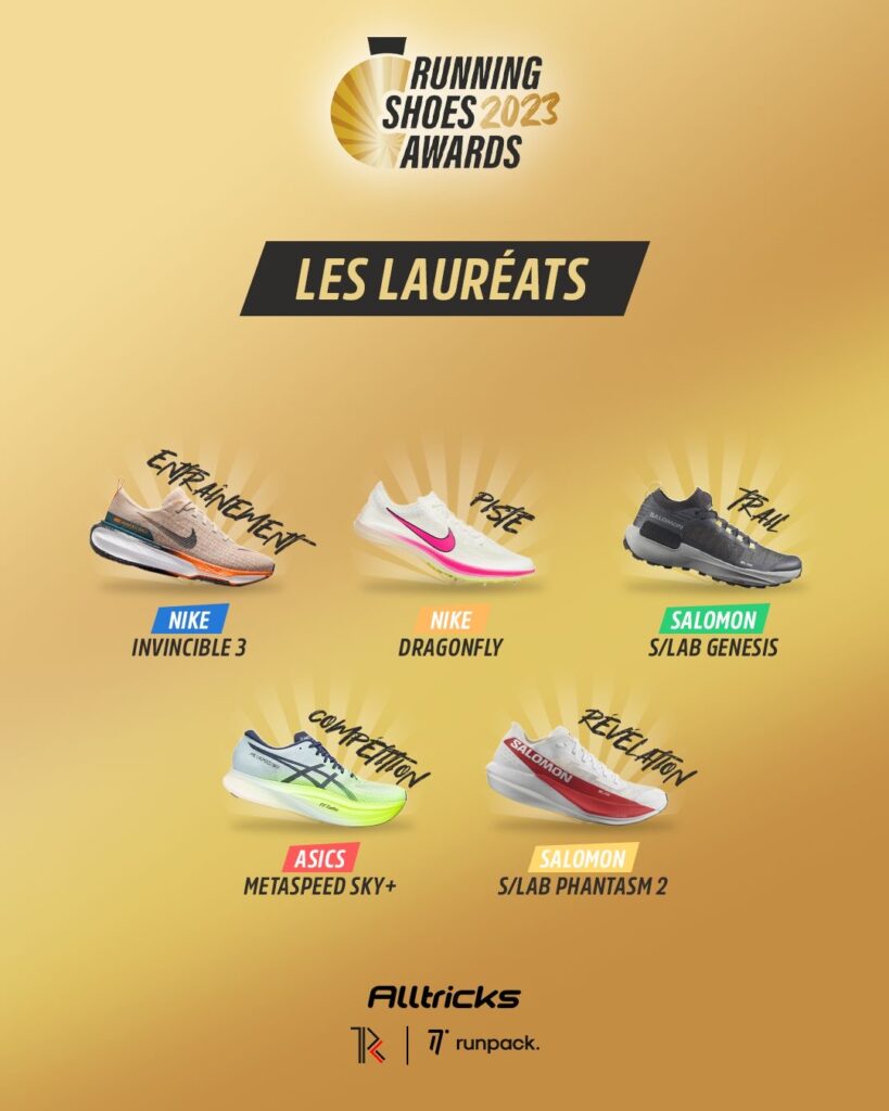 Chaussures de running de l'année 2023