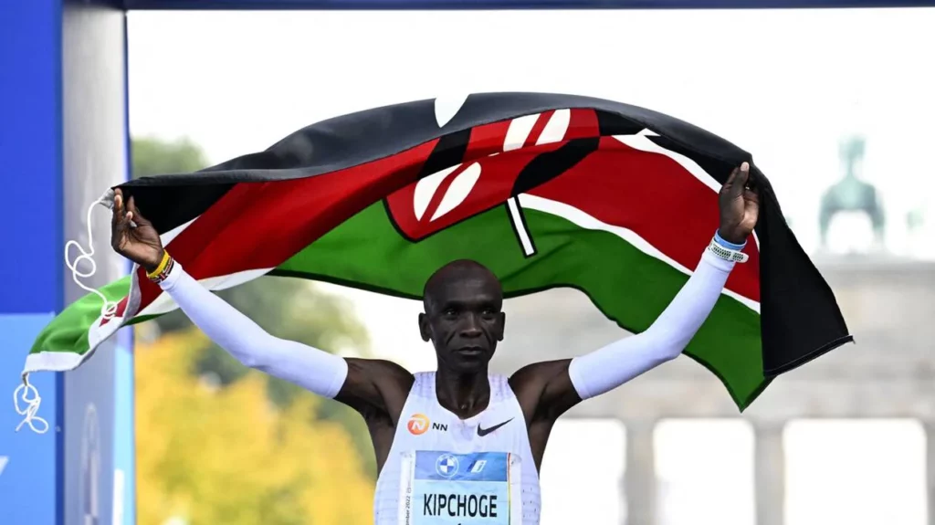 Eliud Kipchoge champion du monde