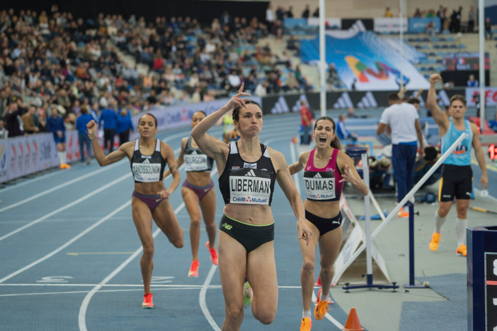 Clara Liberman championne de France 800m