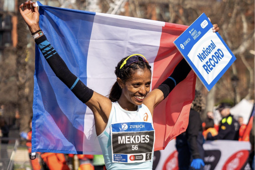 Mekdes Woldu Record de France du marathon