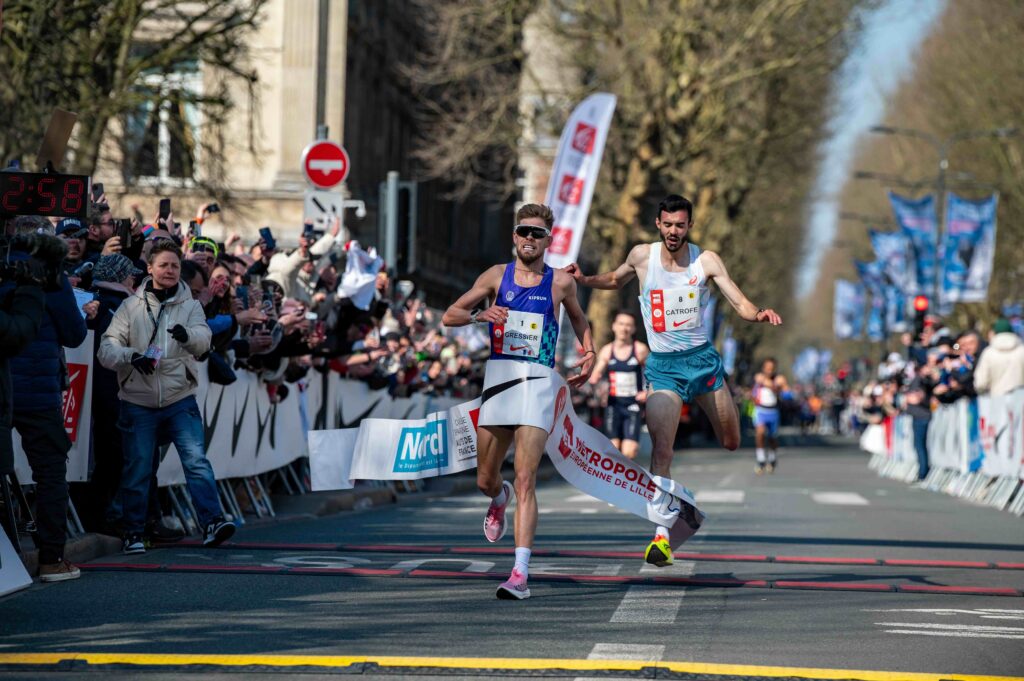 Jimmy Gressier Record d'Europe 5KM Lille