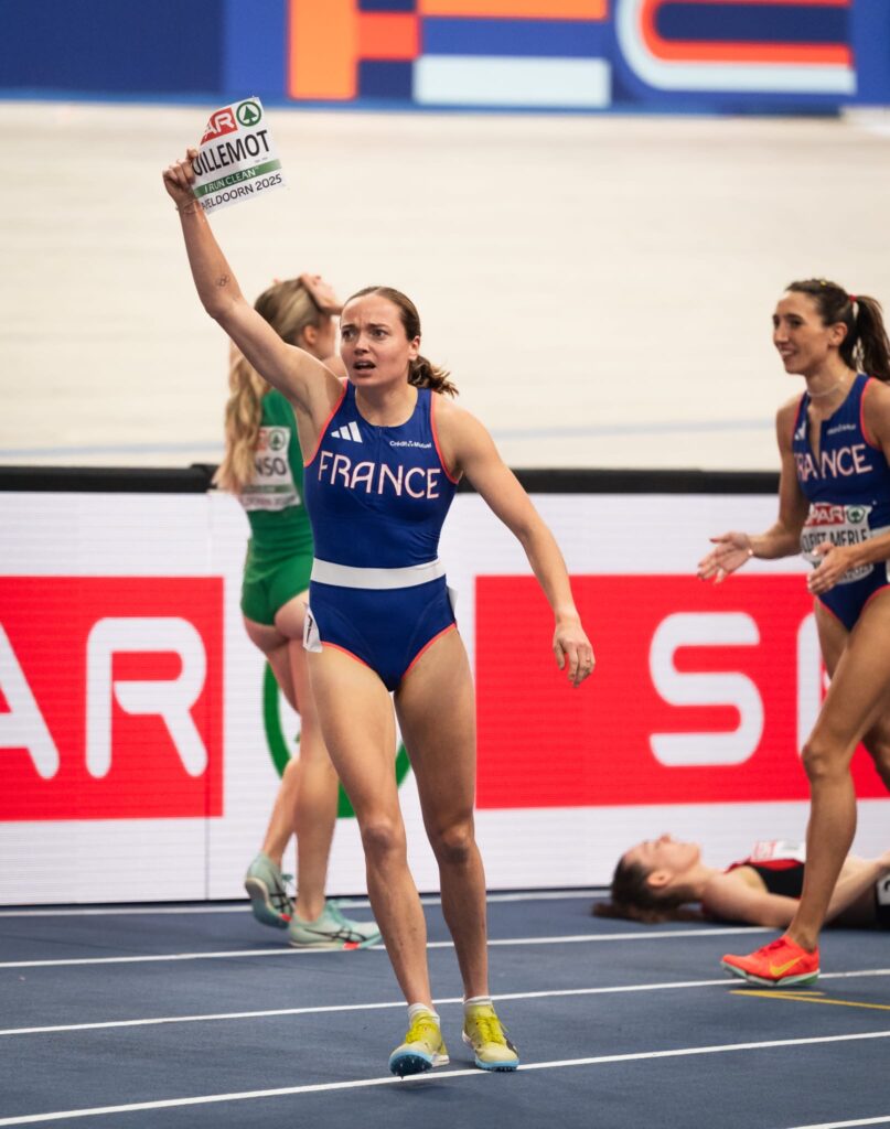 Agathe Guillemot championne d'Europe du 1500m