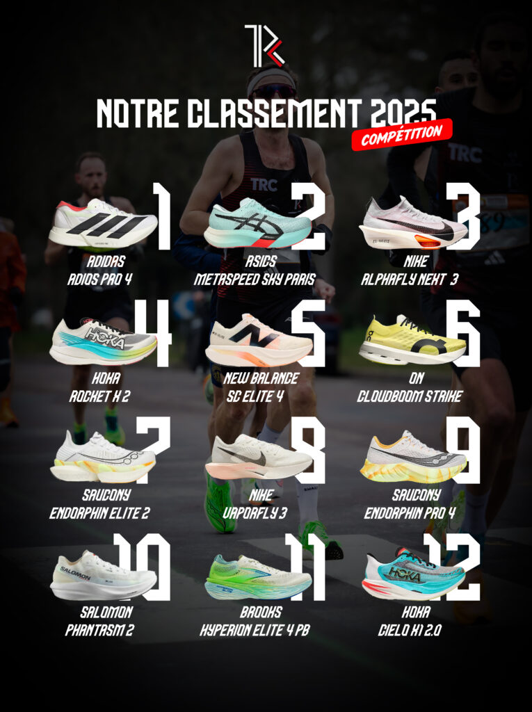 classement chaussures marathon