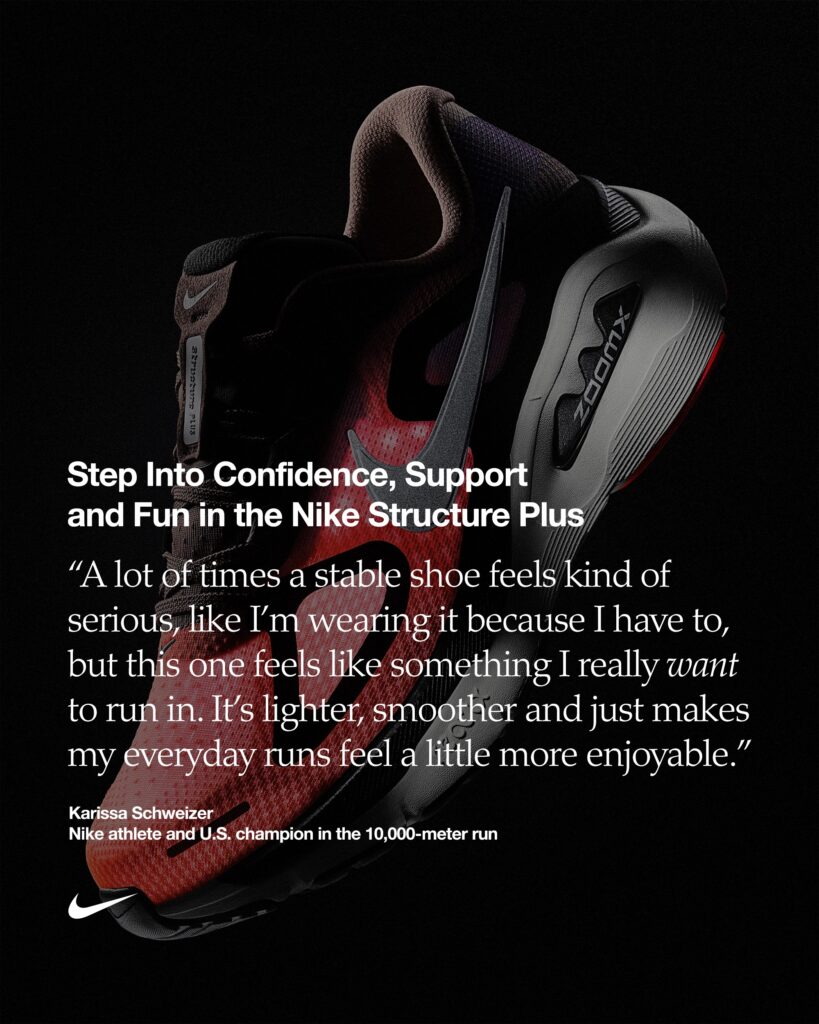 Nike Structure Plus red